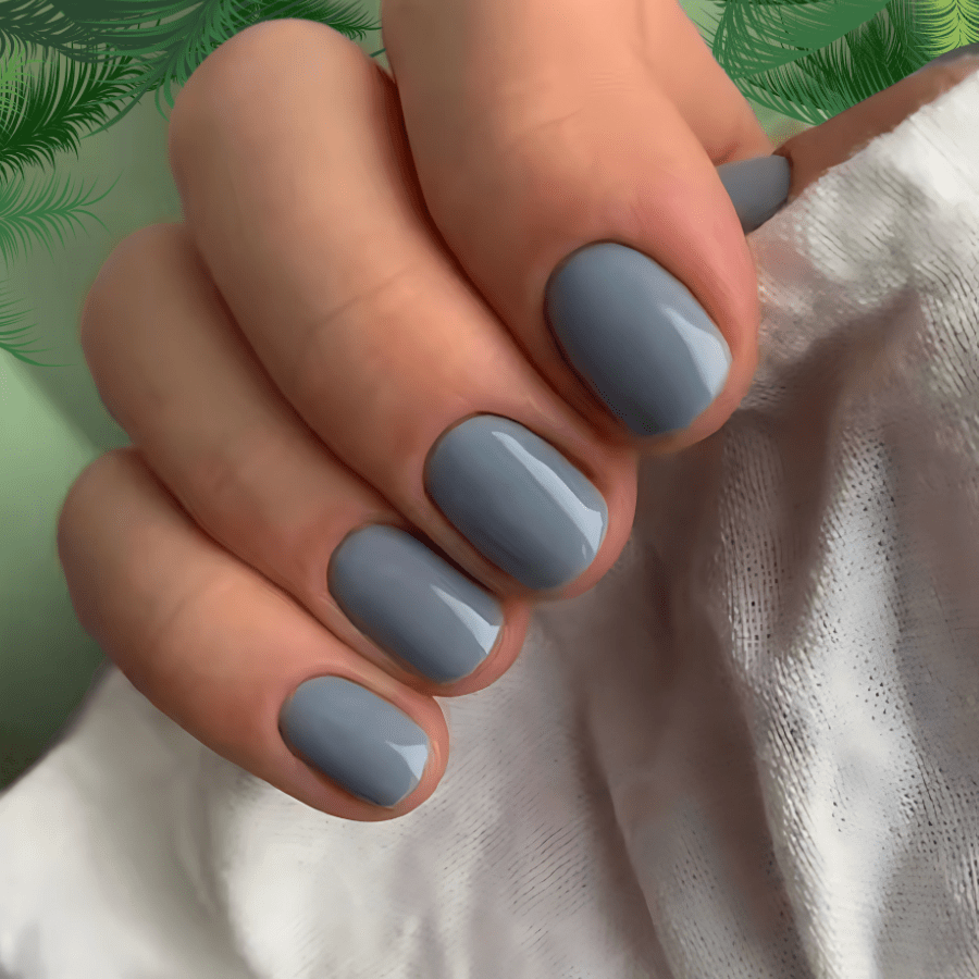 Des Faux Ongles Sublimes en 5 min – Sans Colle, Sans dégâts, Sans RDV - Gris Élégant