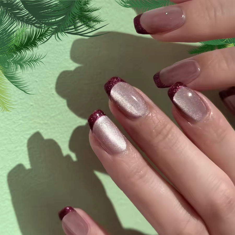 Des Faux Ongles Sublimes en 5 min – Sans Colle, Sans dégâts, Sans RDV - Bordeaux Pailleté
