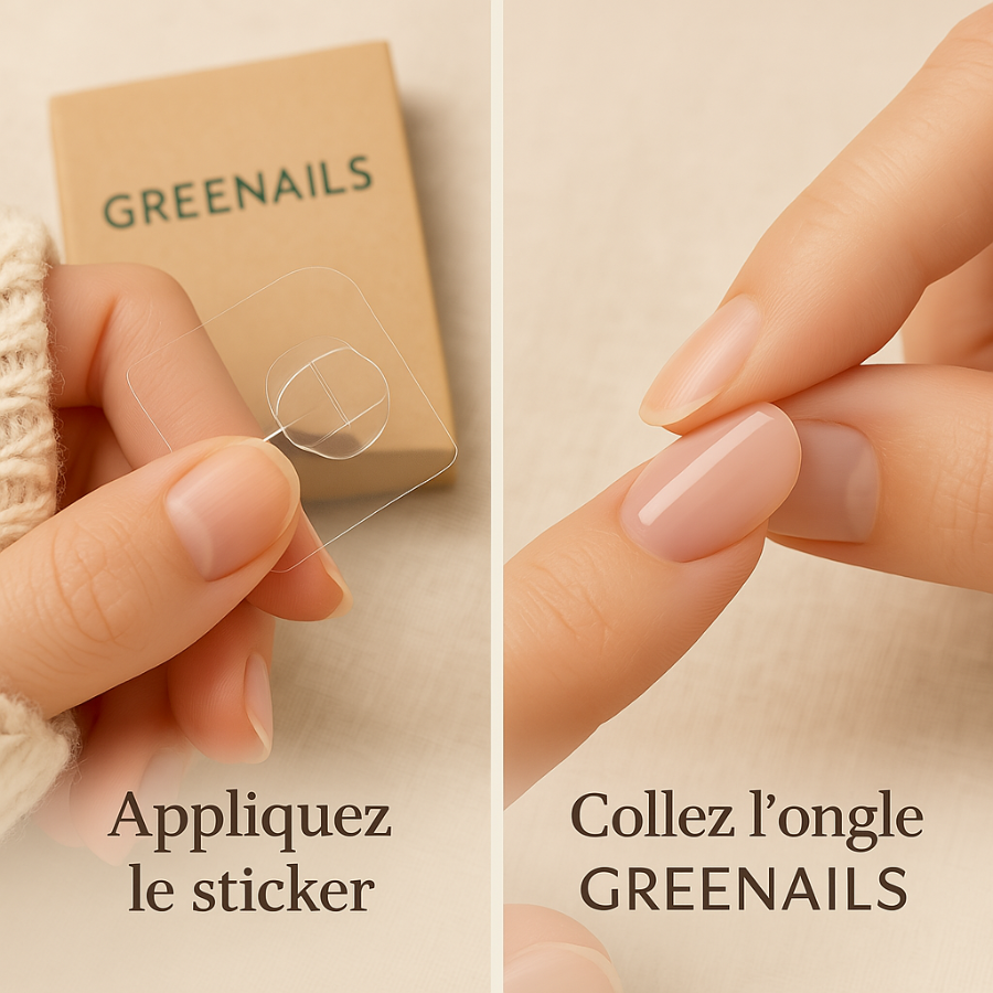 Des Faux Ongles Sublimes en 5 min – Sans Colle, Sans dégâts, Sans RDV - Nude Terracotta