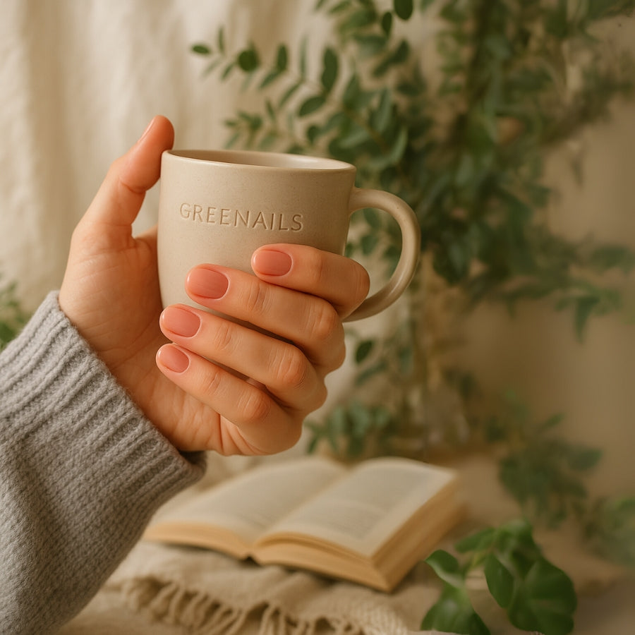 Des Faux Ongles Sublimes en 5 min – Sans Colle, Sans dégâts, Sans RDV - Nude Terracotta