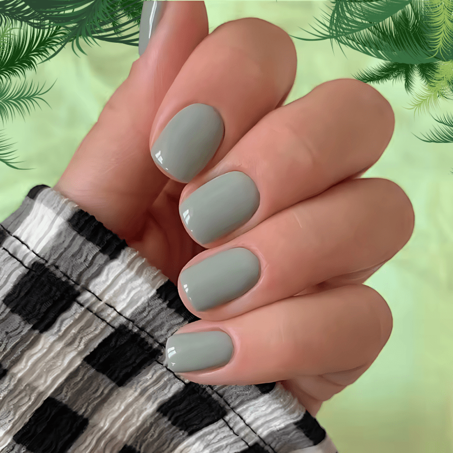 Des Faux Ongles Sublimes en 5 min – Sans Colle, Sans dégâts, Sans RDV - Vert Sauge