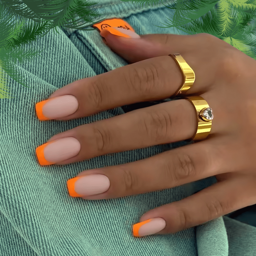 Des Faux Ongles Sublimes en 5 min – Sans Colle, Sans dégâts, Sans RDV - Sunset French