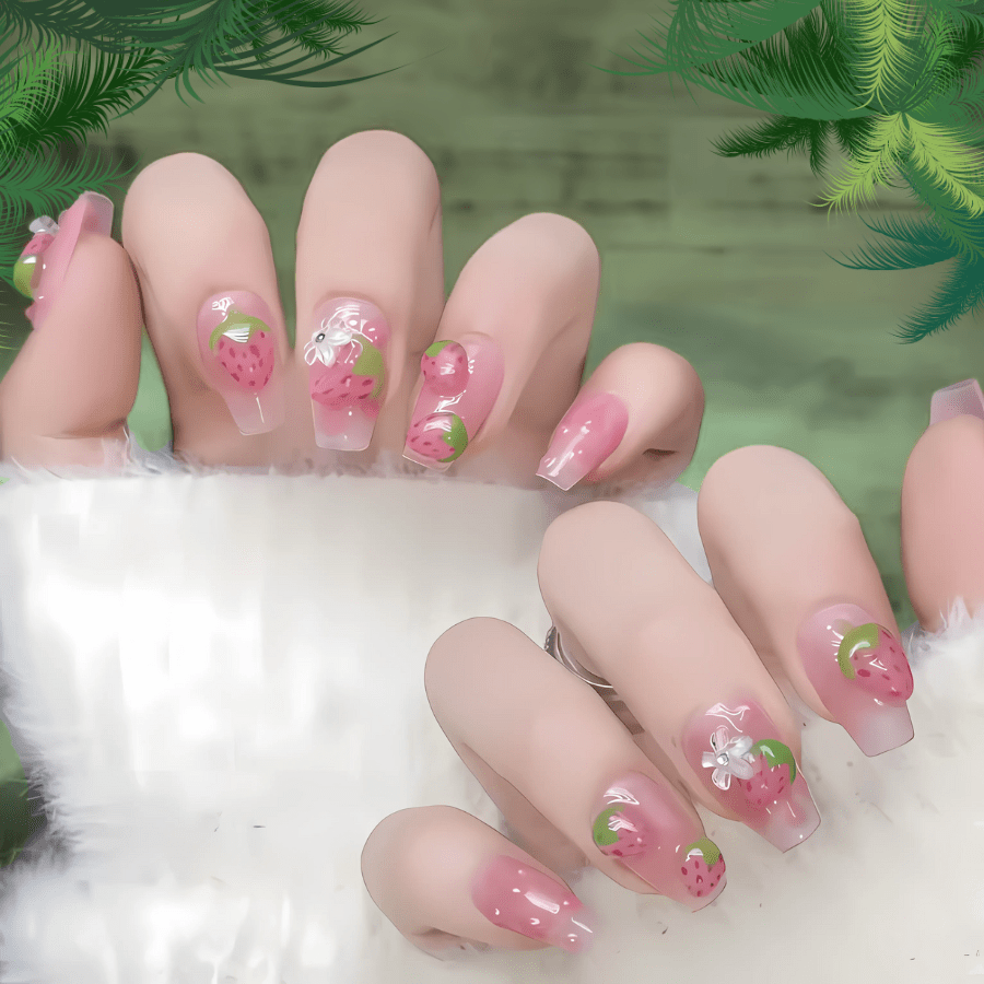 Des Faux Ongles Sublimes en 5 min – Sans Colle, Sans dégâts, Sans RDV - Fraise Douceur