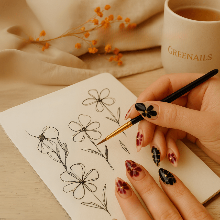 Des Faux Ongles Sublimes en 5 min – Sans Colle, Sans dégâts, Sans RDV - Mystic Bloom