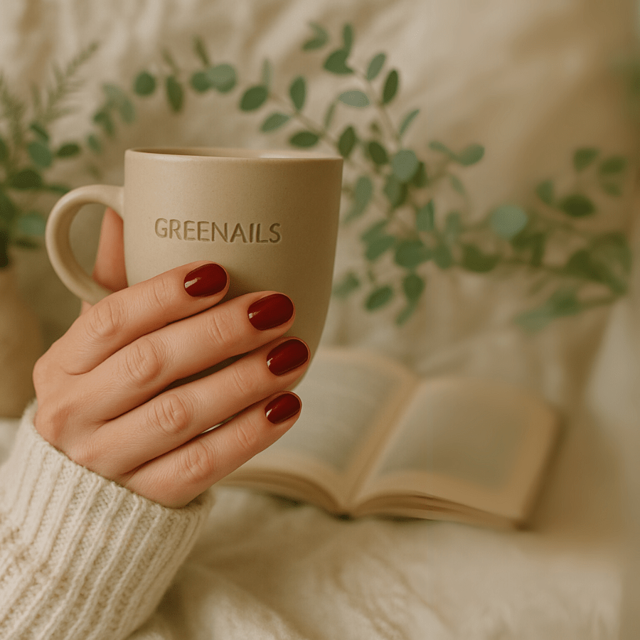 Des Faux Ongles Sublimes en 5 min – Sans Colle, Sans dégâts, Sans RDV - Rouge Intense