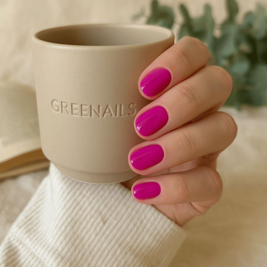 Des Faux Ongles Sublimes en 5 min – Sans Colle, Sans dégâts, Sans RDV - Rose Framboise